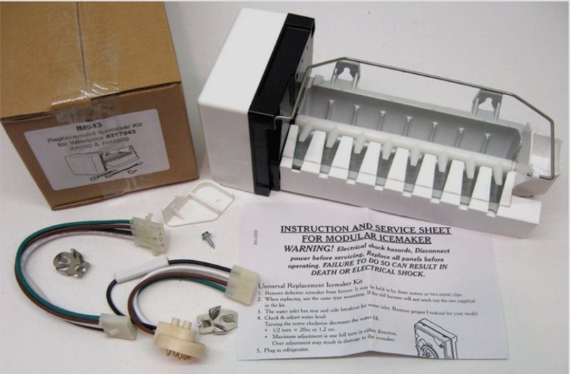 4317943 Refrigerator Ice Maker for Whirlpool Kenmore Kitchenaid RIM943 - OKS Supply LLC